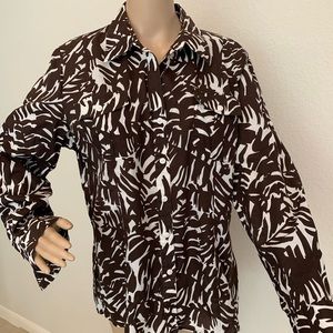 Jones NY Cotton Blouse